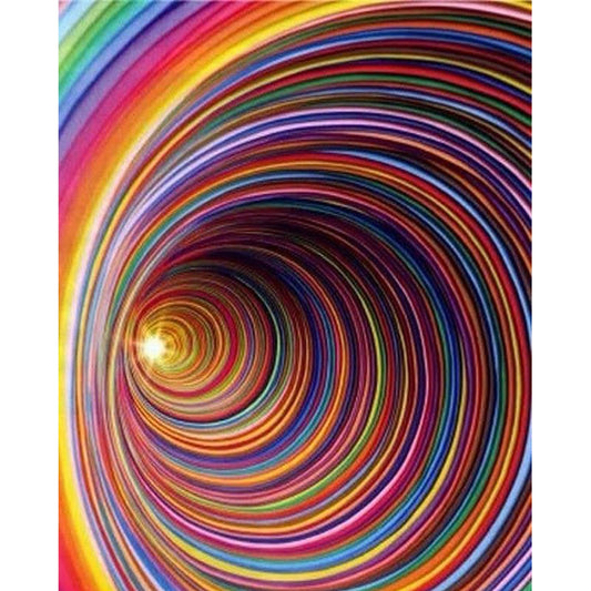 Stripe Vortex - Full Round Drill Diamond Painting 30*40CM