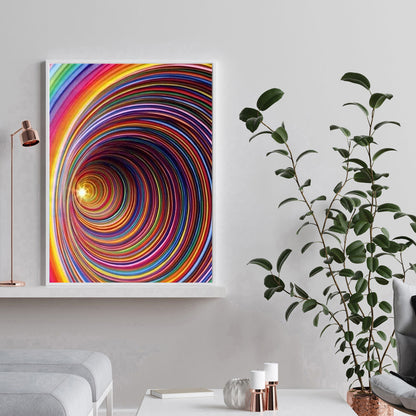 Stripe Vortex - Full Round Drill Diamond Painting 30*40CM