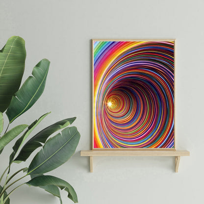 Stripe Vortex - Full Round Drill Diamond Painting 30*40CM