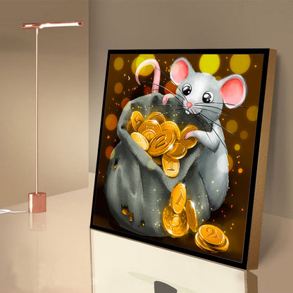 Mouse - Full Round Drill Diamond Painting 30*30CM