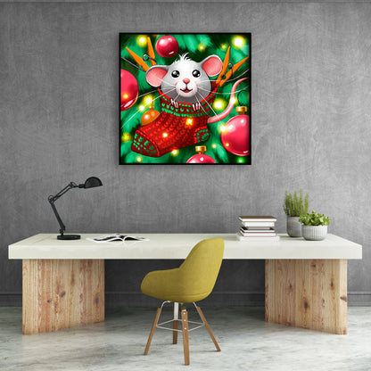 Mouse - Full Round Drill Diamond Painting 30*30CM