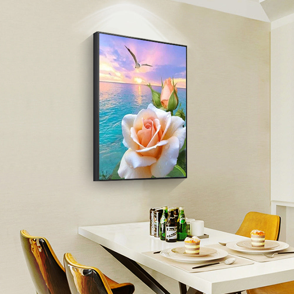 Flowers Sea - Full Round Drill Diamond Painting 30*40CM