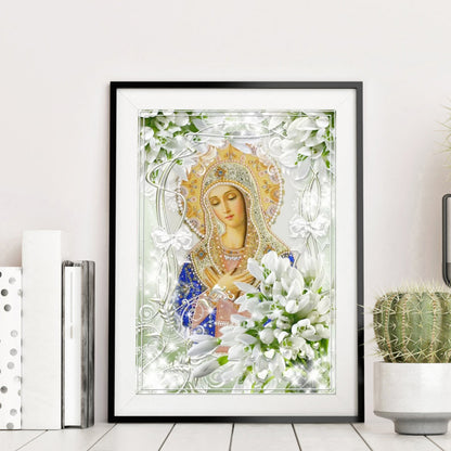 Jesus Woman - Full Round Drill Diamond Painting 40*50CM