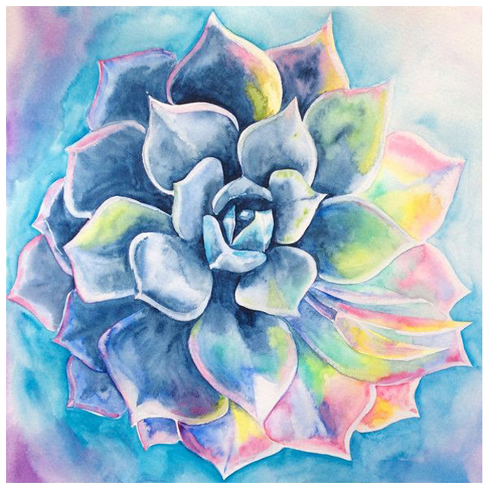 Succulent - Full Round Drill Diamond Painting 30*30CM