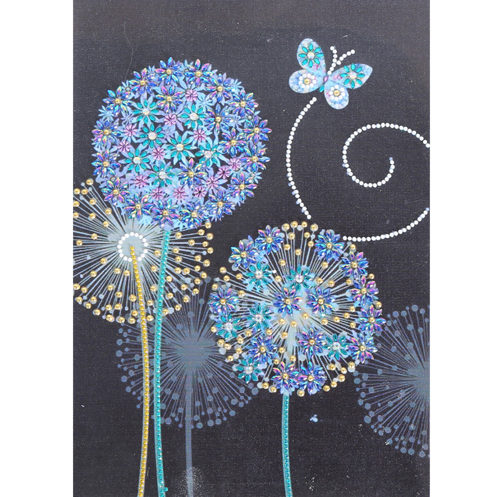 Dandelion - Special Shaped Drill Diamodn Painting 30*40CM