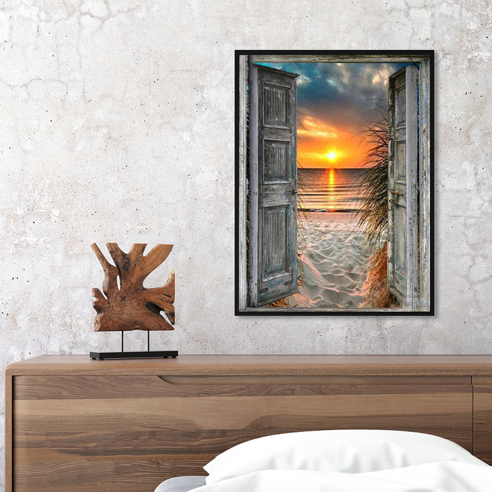 Sunrise - Full Round Drill Diamond Painting 30*40CM