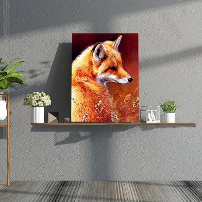 Fox - Full Round Drill Diamond Painting 30*40CM