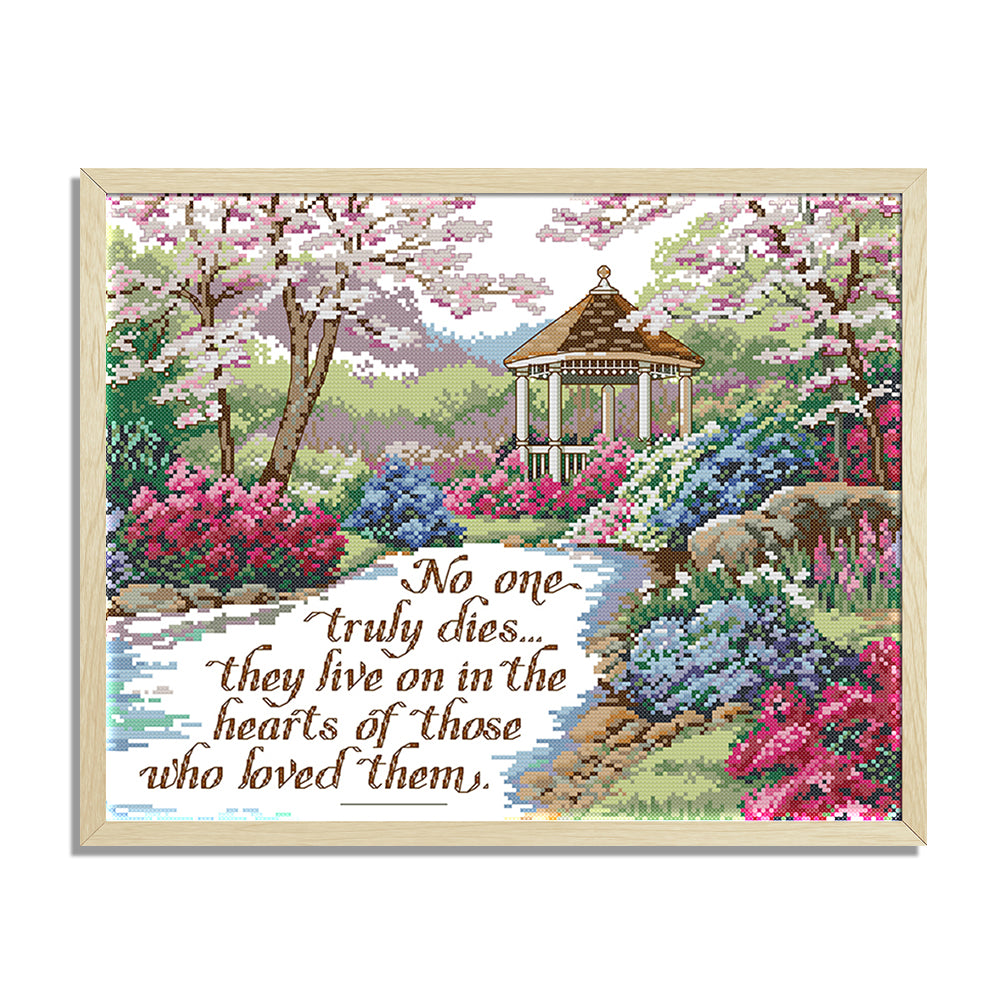 True Love - 14CT Stamped Cross Stitch 44 *35CM