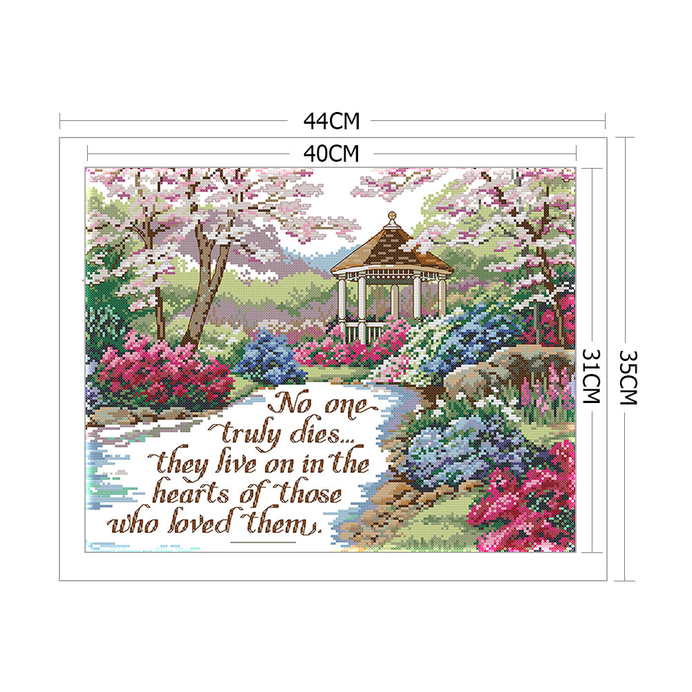 True Love - 14CT Stamped Cross Stitch 44 *35CM