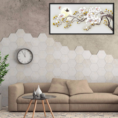 Flower Butterfly - Full Round Drill Diamond Painting 80*40CM