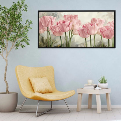 Flowers - Full Round Drill Diamond Painting 80*40CM