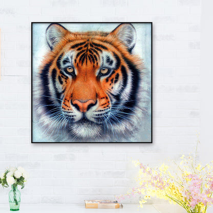 Tiger - Full Round Drill Diamond Painting 30*30CM