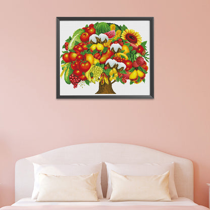 Romantic Bouquet - 11CT Stamped Cross Stitch 59*49CM