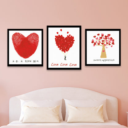 Love- 11CT Stamped Cross Stitch 36*34CM