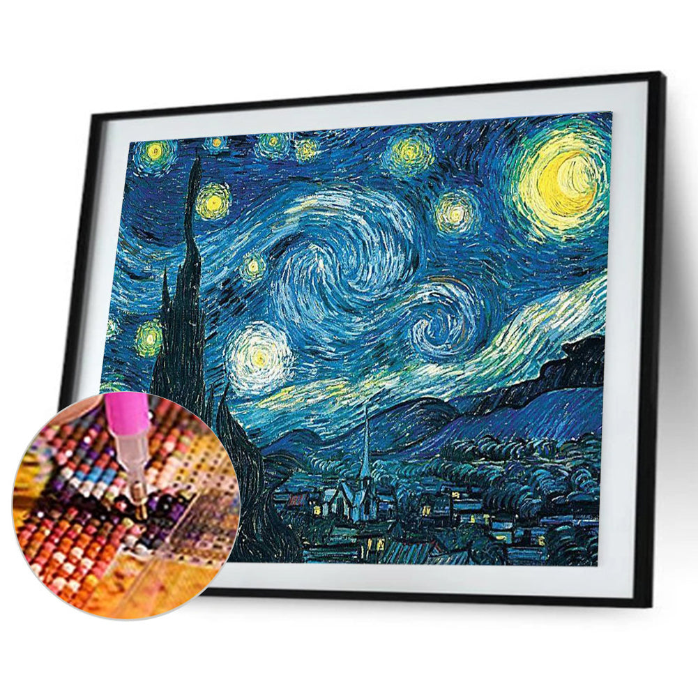 Starry Sky - Full Round Drill Diamond Painting 30*40CM