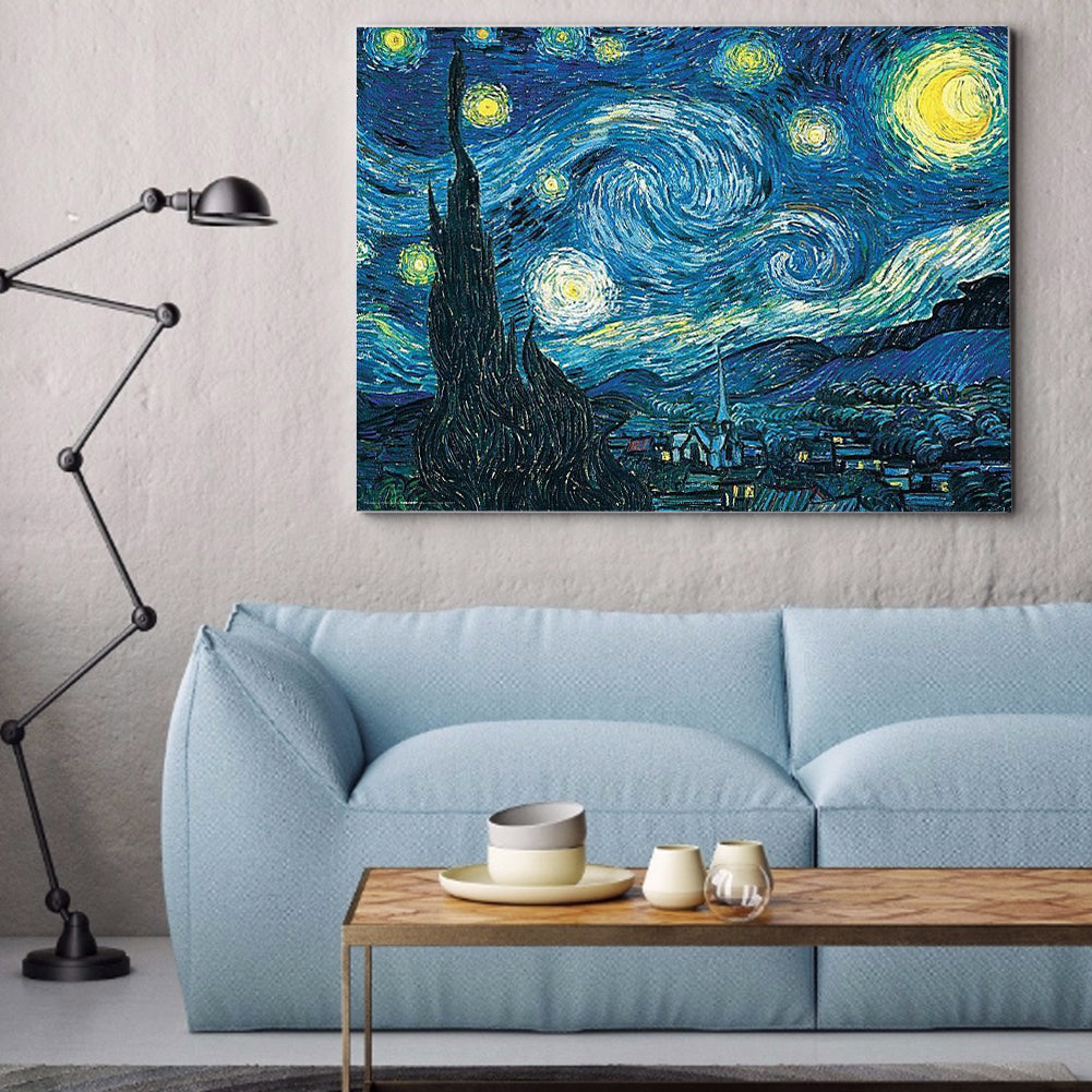 Starry Sky - Full Round Drill Diamond Painting 30*40CM