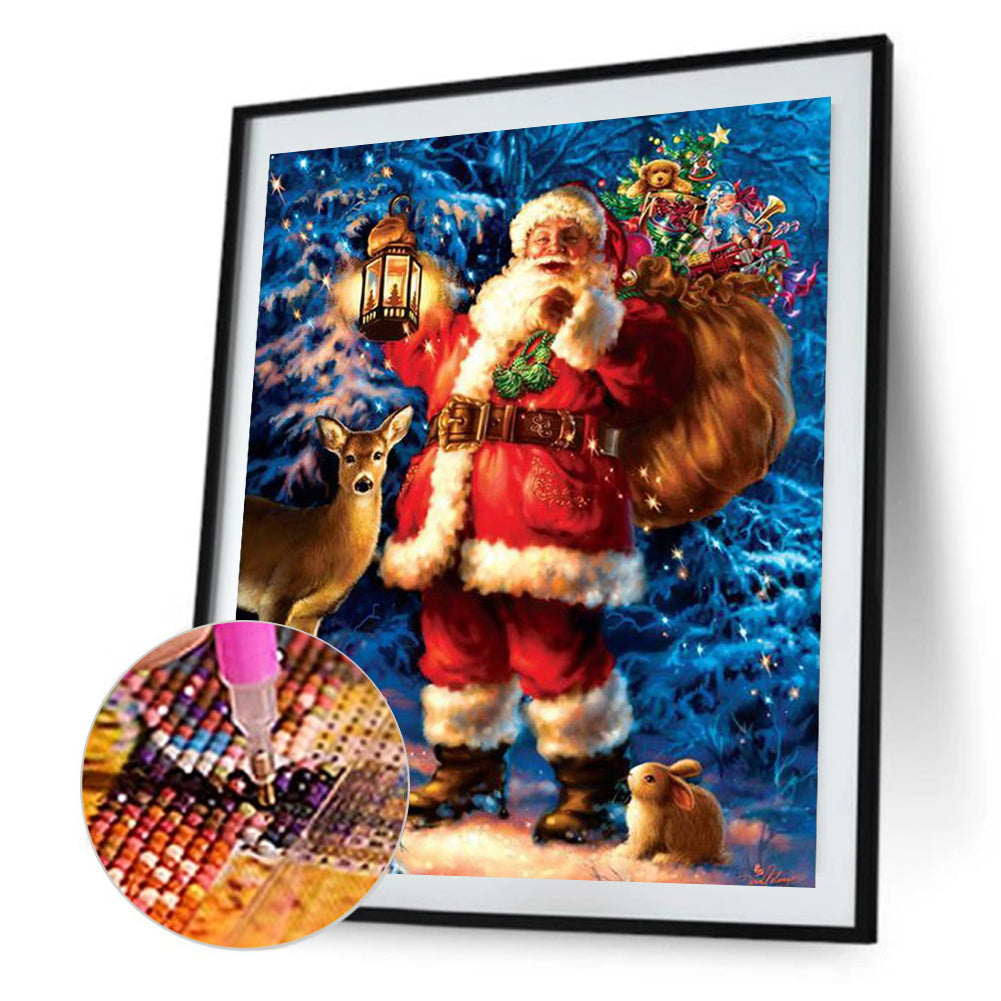 Santa Claus - Full Round Drill Diamond Painting 30*40CM