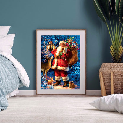 Santa Claus - Full Round Drill Diamond Painting 30*40CM