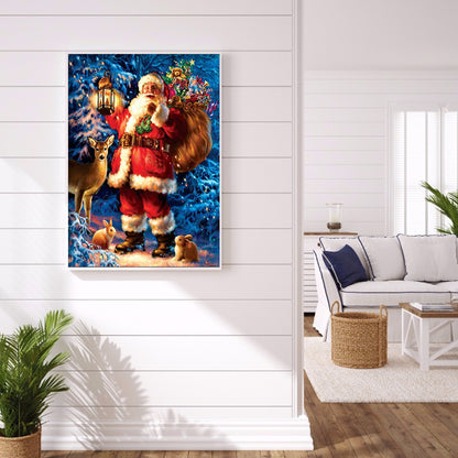 Santa Claus - Full Round Drill Diamond Painting 30*40CM