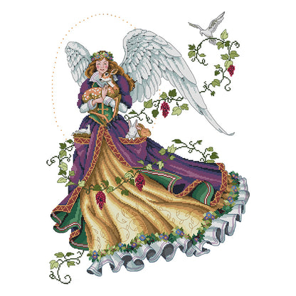 Angel - 14CT Stamped Cross Stitch 46x59CM