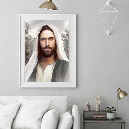 Jesus - Full Round Drill Diamond Painting 30*40CM