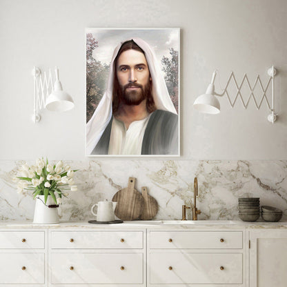 Jesus - Full Round Drill Diamond Painting 30*40CM