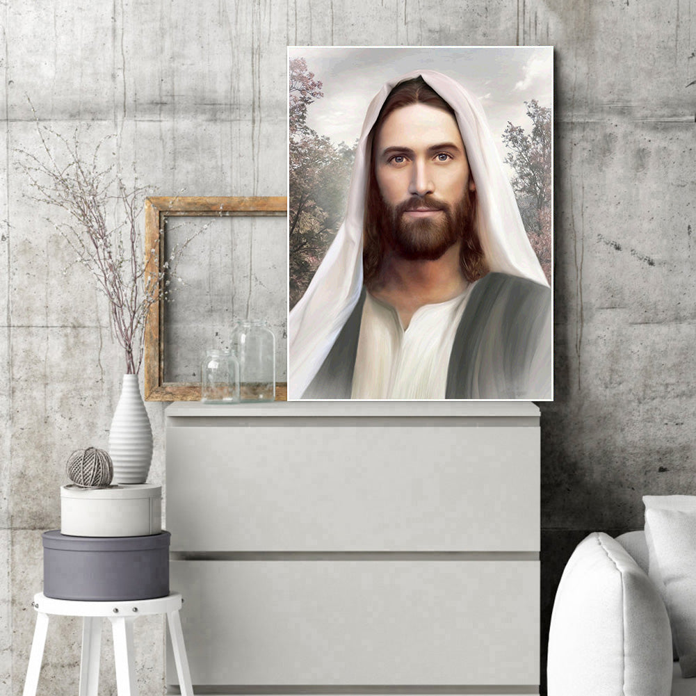 Jesus - Full Round Drill Diamond Painting 30*40CM