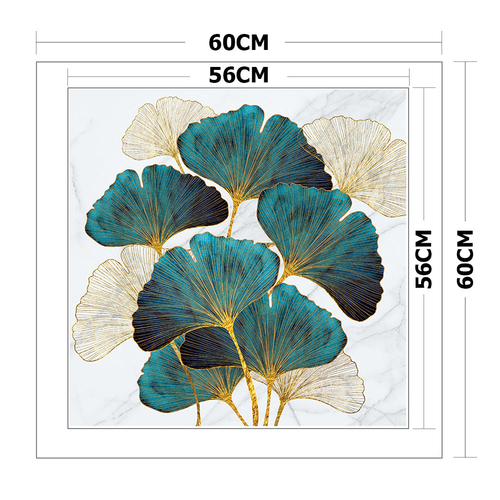 Flower Plant - 11CT Stamped Cross Stitch 60*60CM