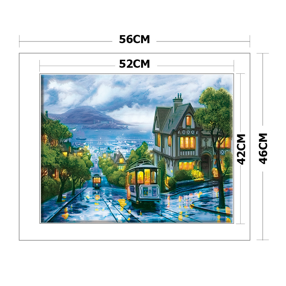 Pleasant Landscape - 14CT Counted Cross Stitch 50*40CM