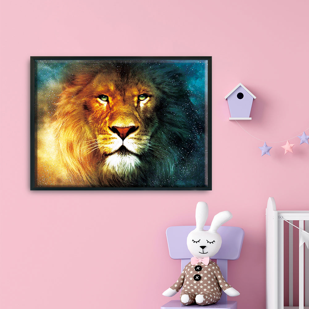Lion - 14CT Counted Cross Stitch 40*50CM