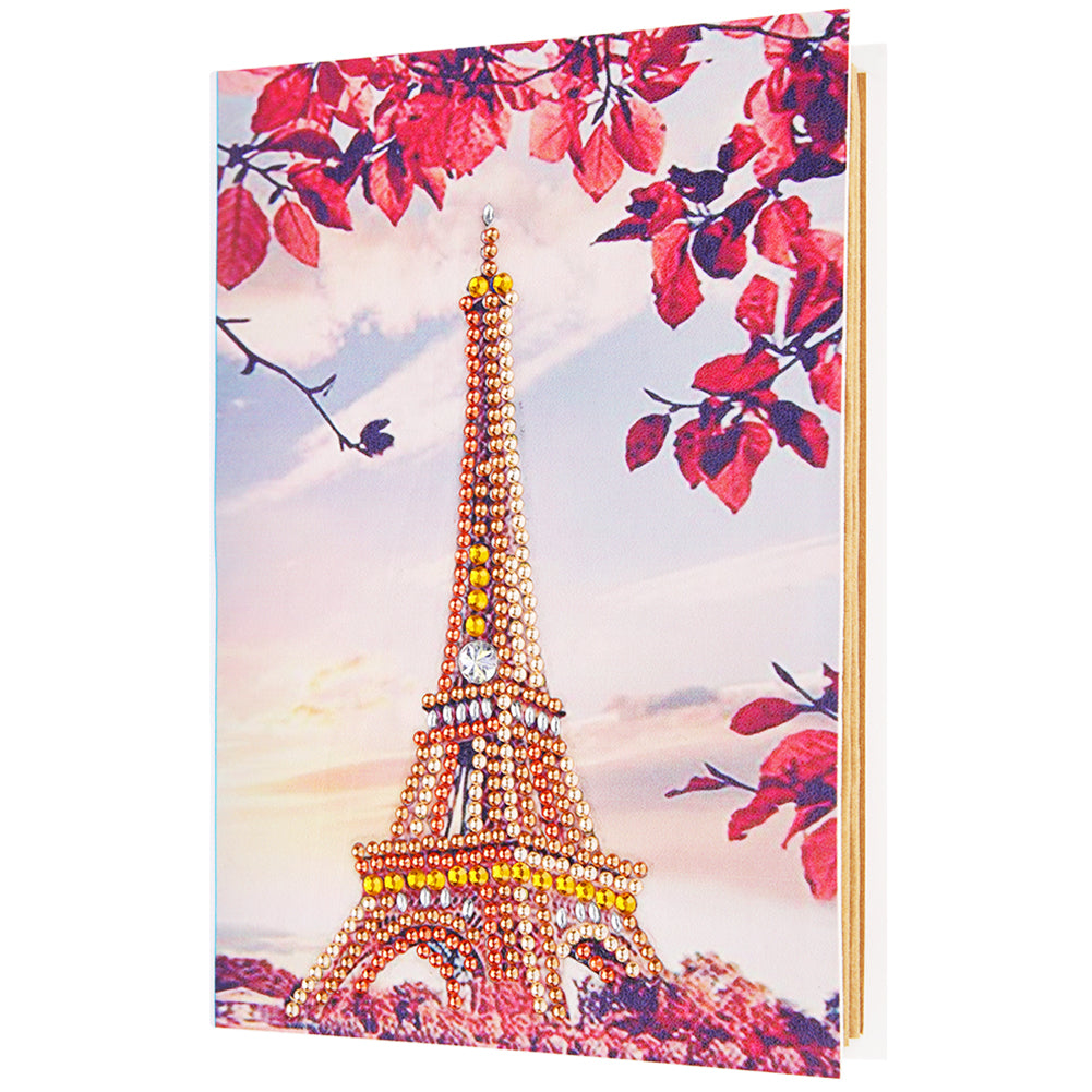 Special Shaped Rhinestones DIY Eiffel Tower Diamond Painting Photo Album