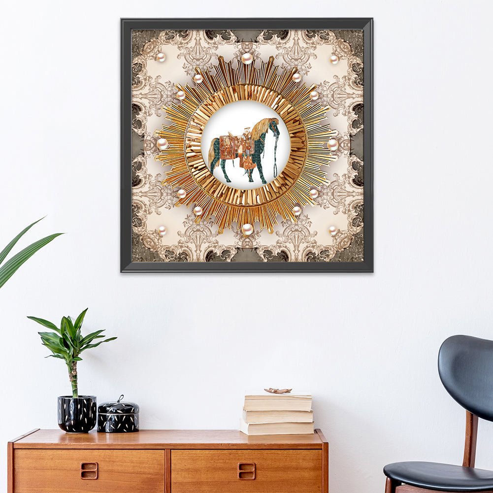 Animals - 11CT Stamped Cross Stitch 60*60CM