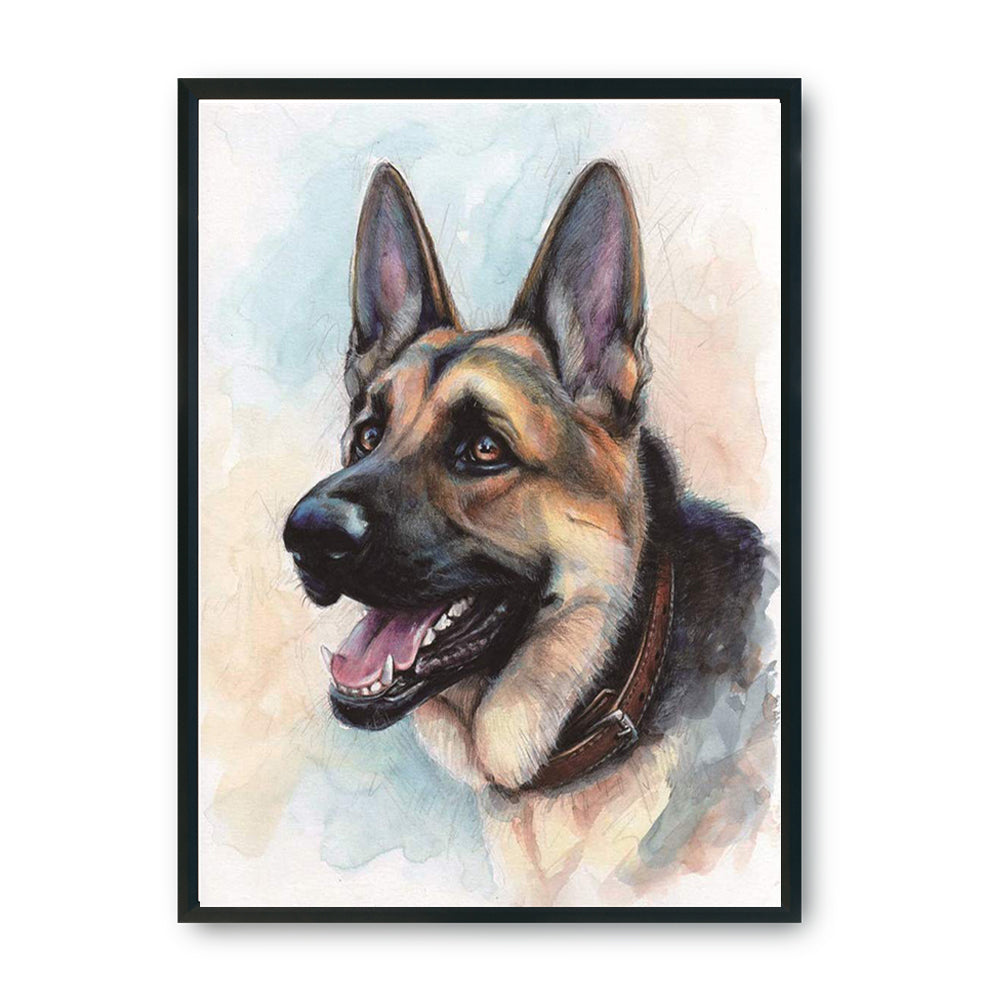 Dog - 11CT Stamped Cross Stitch 36*46CM