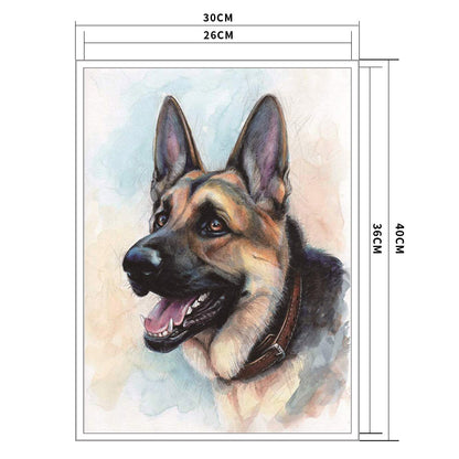 Dog - 11CT Stamped Cross Stitch 36*46CM