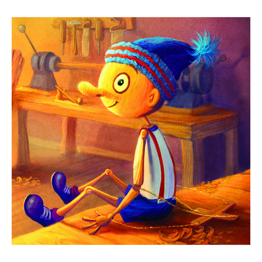 Cartoon - 11CT Stamped Cross Stitch 50*50CM