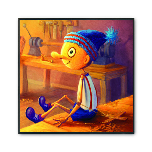 Cartoon - 11CT Stamped Cross Stitch 50*50CM