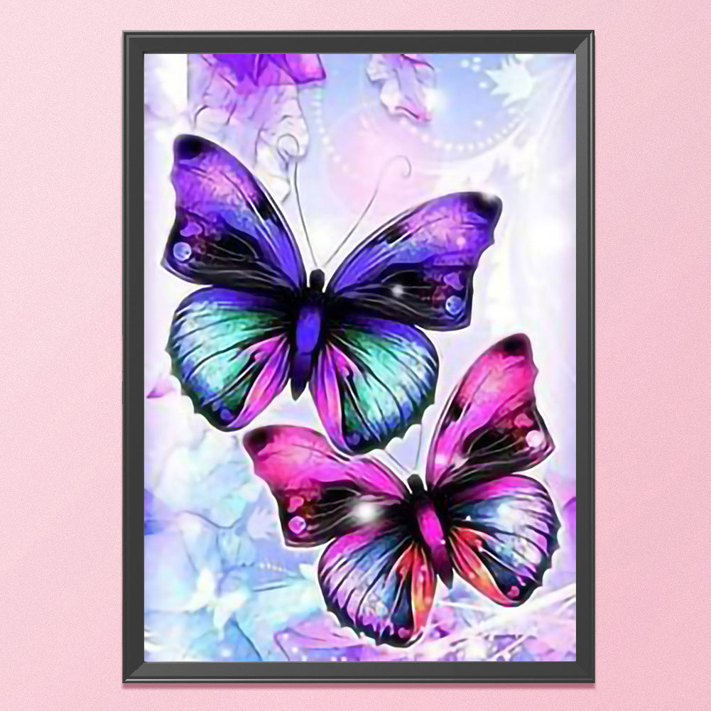 Butterfly - 11CT Stamped Cross Stitch 40*50CM