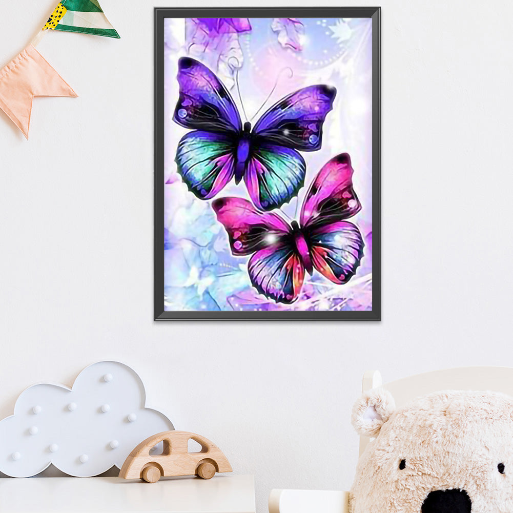 Butterfly - 11CT Stamped Cross Stitch 40*50CM