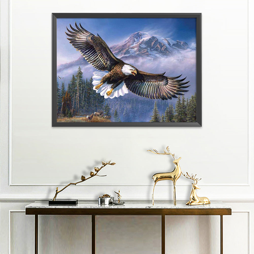 Flying Eagle - 11CT Stamped Cross Stitch 66*51CM