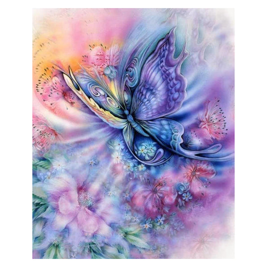 Butterfly - 11CT Stamped Cross Stitch 40*50CM