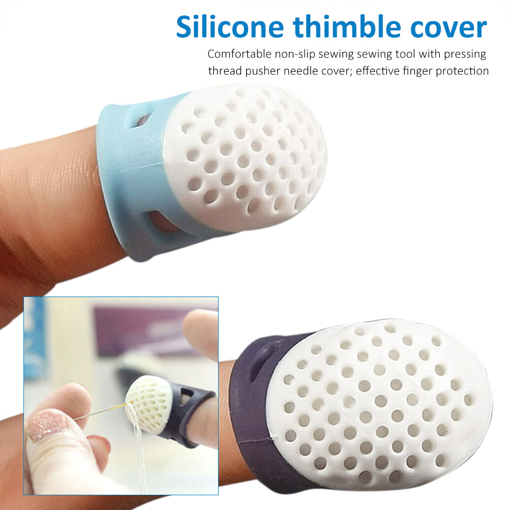 Household Sewing DIY Tools Quilting Craft Nonslip Thimble Finger Cover
