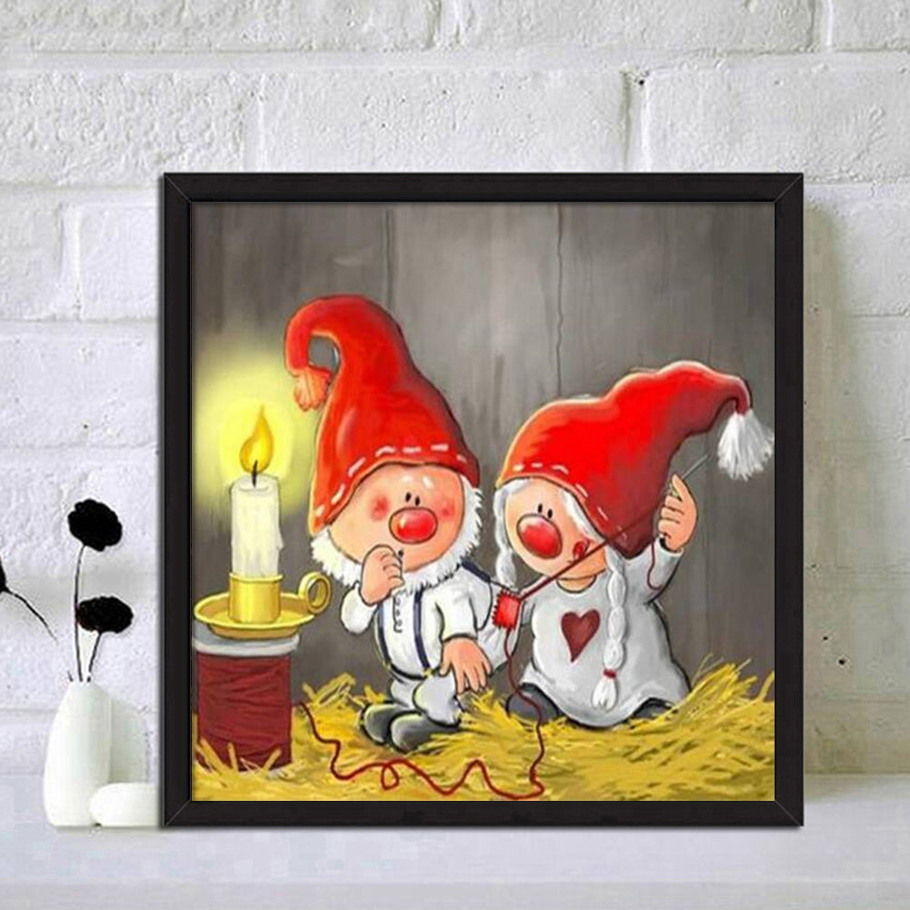 Gnome Goblin - Full Round Drill Diamond Painting 30*30CM