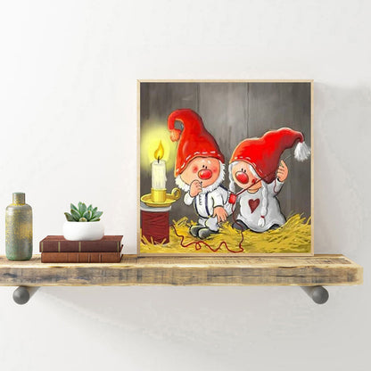 Gnome Goblin - Full Round Drill Diamond Painting 30*30CM