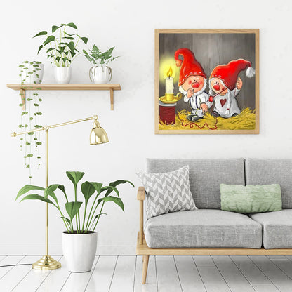 Gnome Goblin - Full Round Drill Diamond Painting 30*30CM