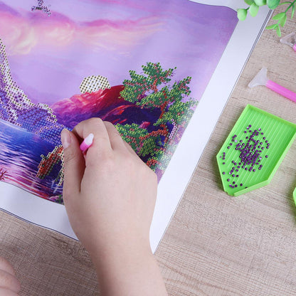 DIY Diamond Painting Tools Set 5D Mosaic Painting Pen Clay Tray Accessories