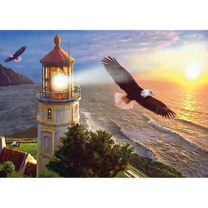 Eagle - Full Round Drill Diamond Painting 40*30CM