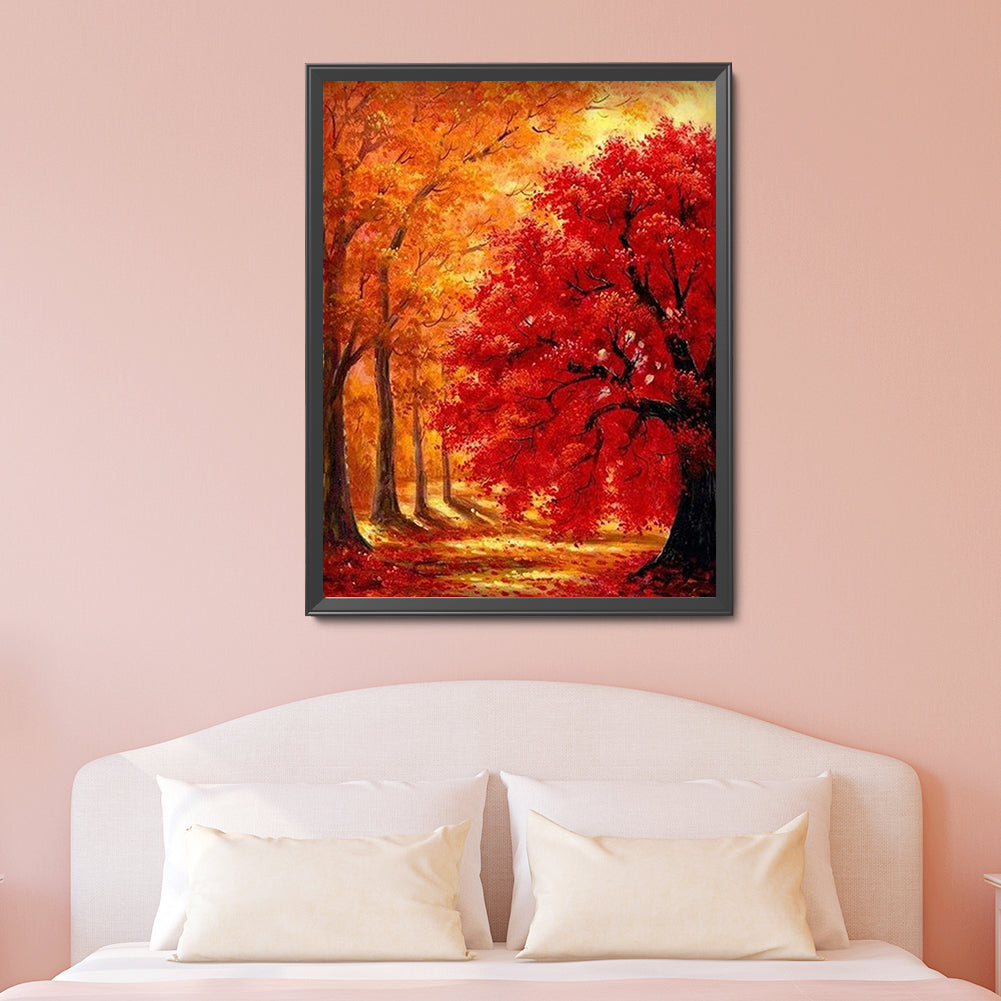 Seasons - Full Round Drill Diamond Painting 40*50CM