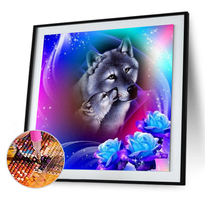 Wolf - Full Round Drill Diamond Painting 30*30CM