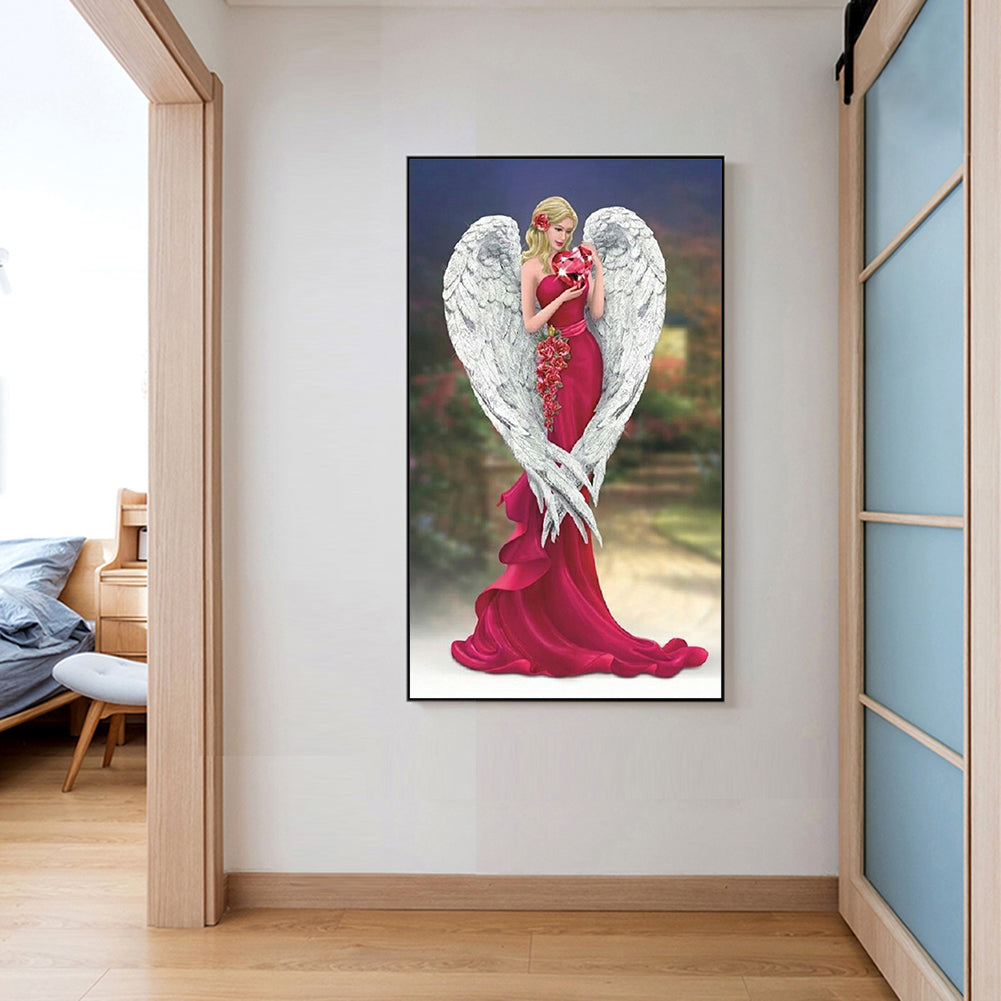 Angel - Full Round Drill Diamond Painting 30*60CM