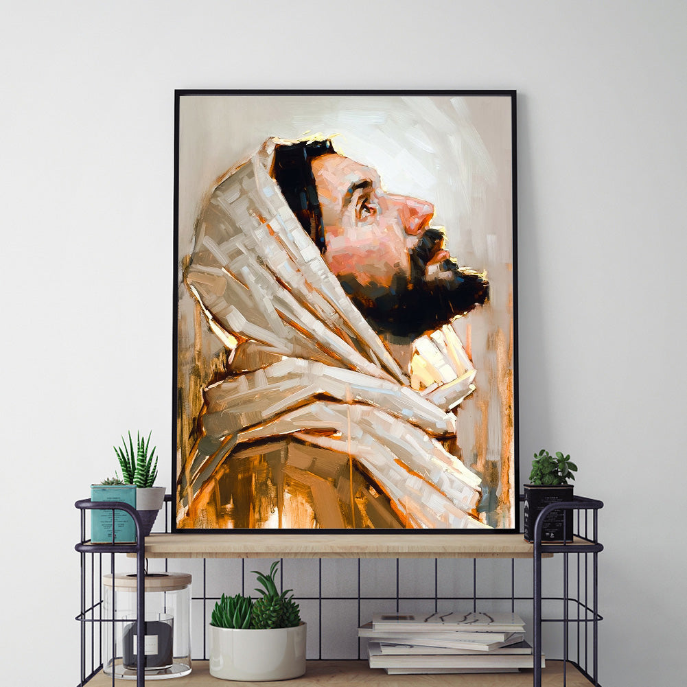 Jesus - Full Round Drill Diamond Painting 30*40CM